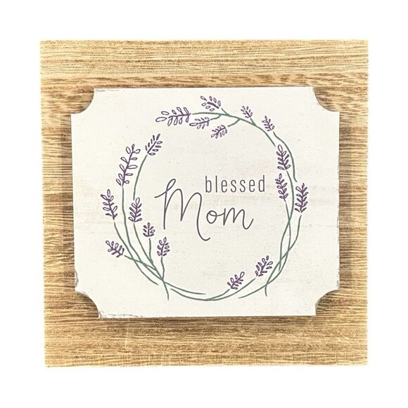 Way To Celebrate Other - Way to Celebrate Tabletop Decor Blessed Mom